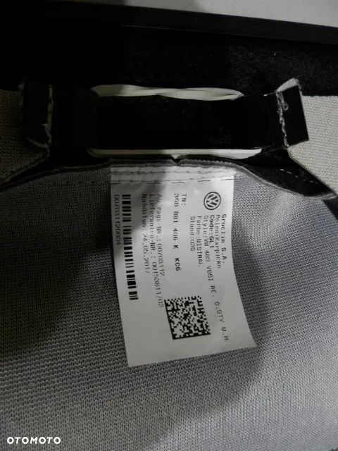 FOTEL FOTELE KANAPA SIEDZISKO PRAWE POSZYCIE TAPICERKA SKORA ALCANTARA MISTRAL KCG VOLKSWAGEN ARTEON 3G8 ORYGINAŁ - 3