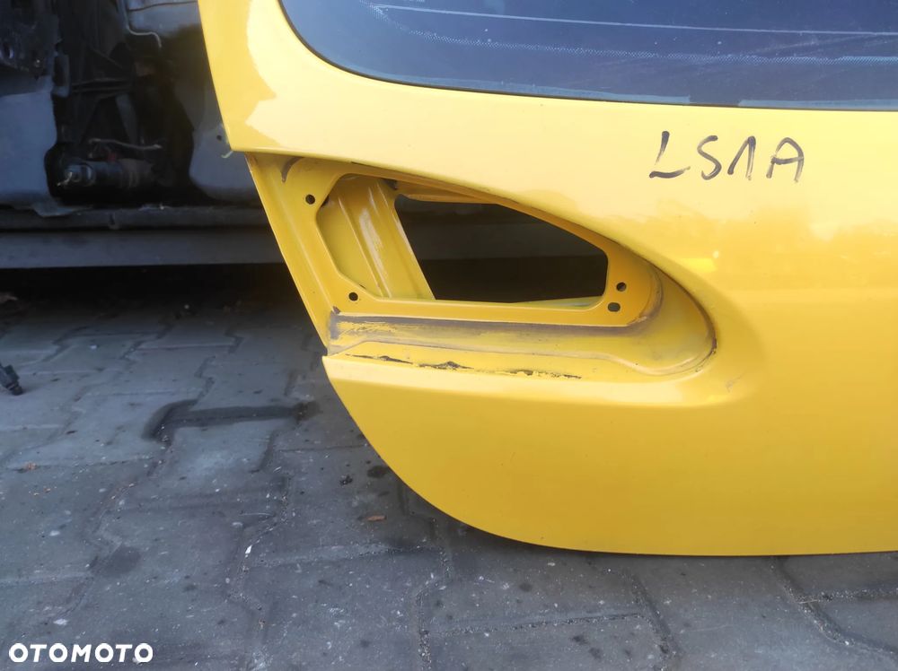 KLAPA TYLNA BAGAŻNIKA SZYBA SEAT LEON 2 CUPRA FR MS DESIGN LOTKA SPOILER LS1A ŻÓŁTA WYSYŁKA !!!! - 3