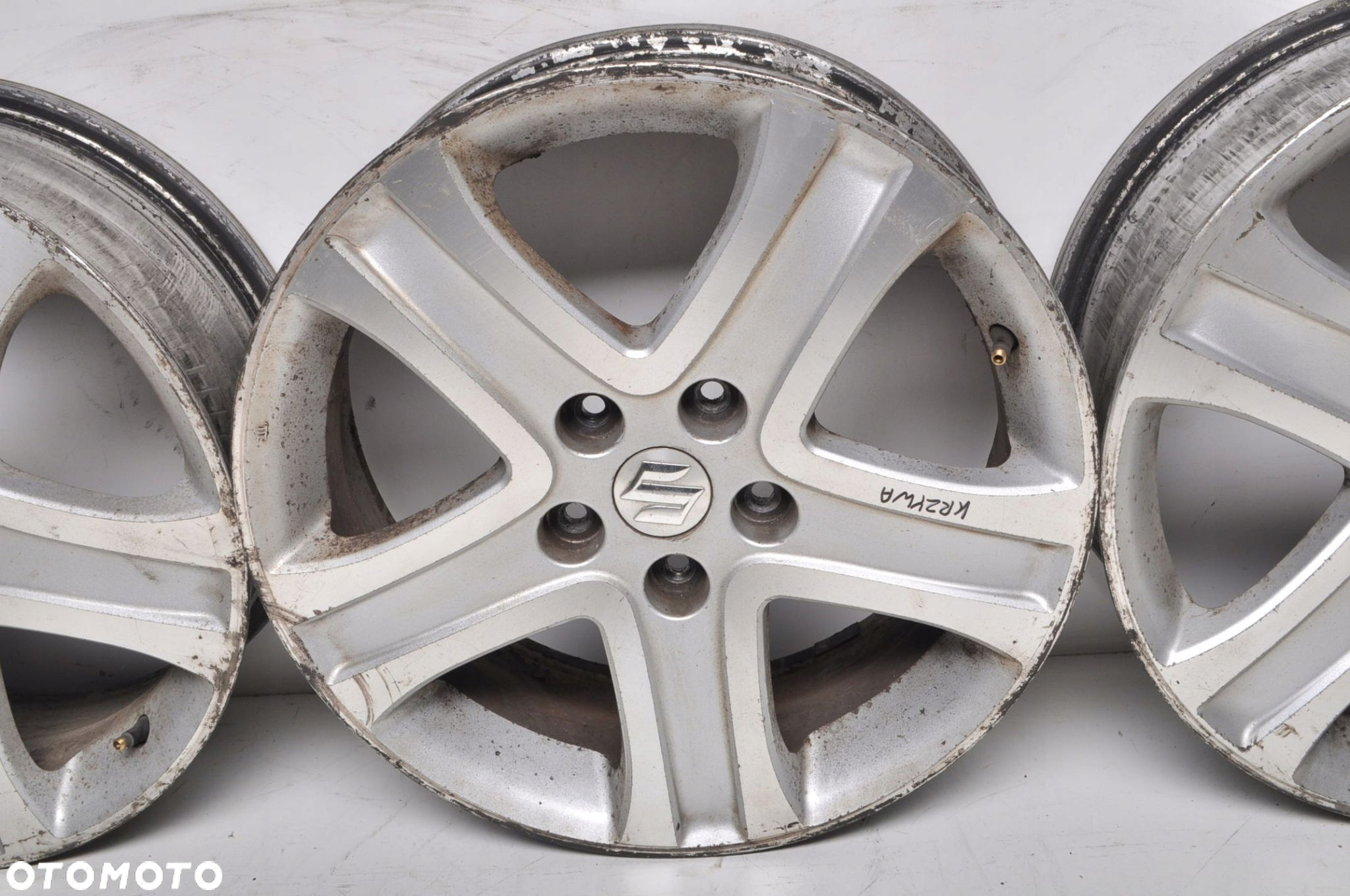 SUZUKI GRAND VITARA II FELGI ALUMINIOWE R17" 6.5J 5X114.3 ET45 66J0 - 10