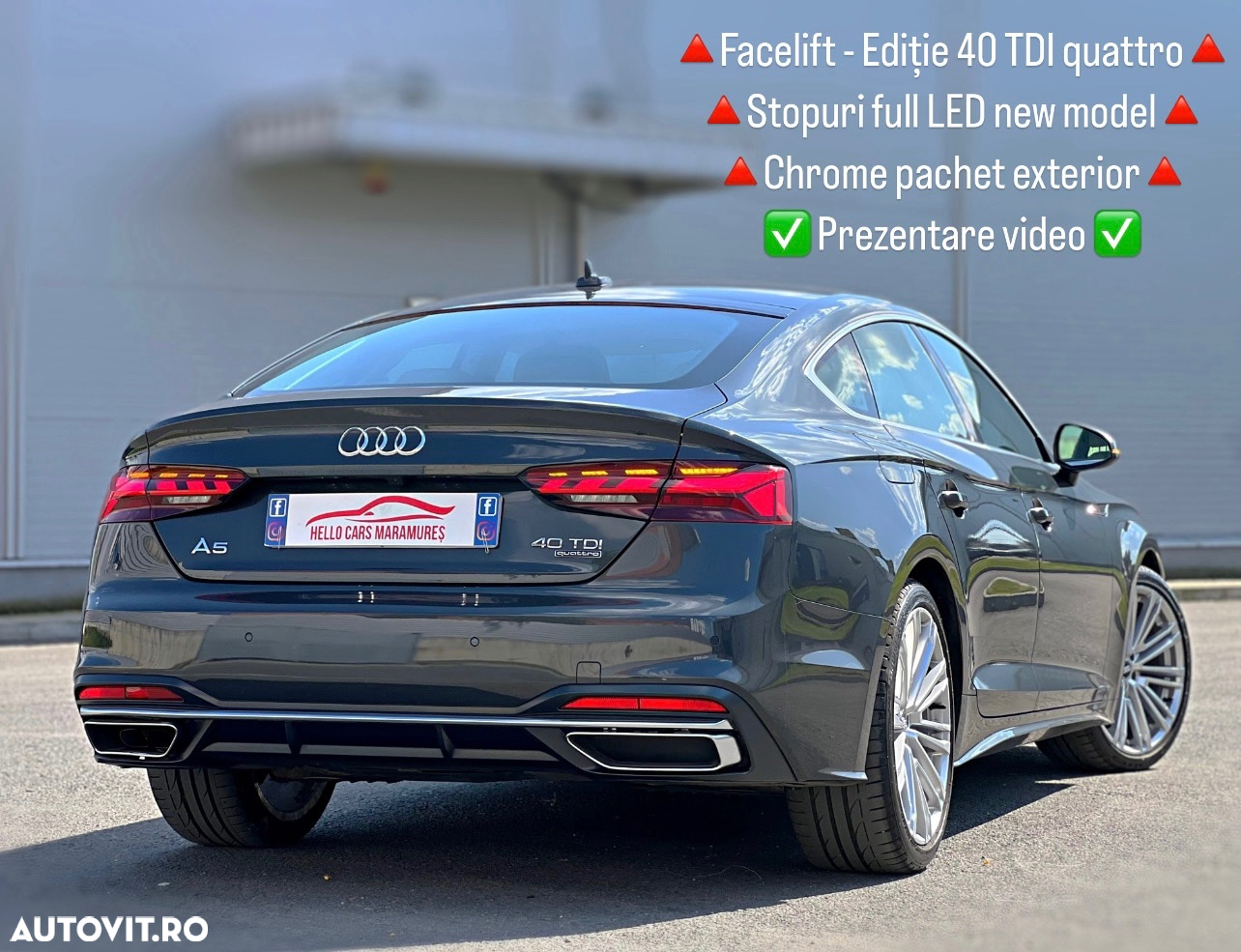 Audi A5 Sportback 40 TDI quattro S tronic S line - 2