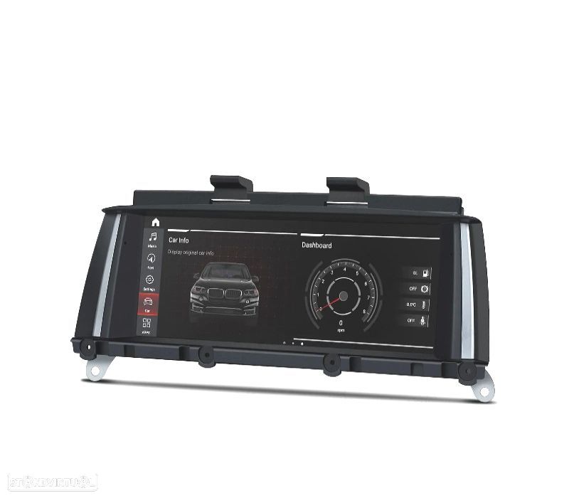 AUTO RÁDIO GPS ANDROID 12 PARA BMW X3 F25 X4 F26 11-13 CIC - 6