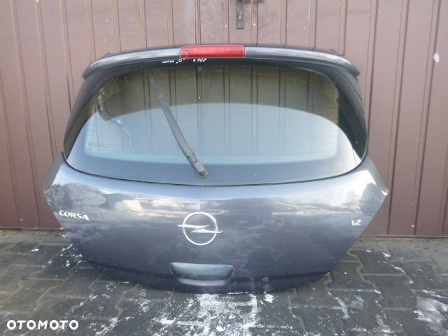 KLAPA TYŁ TYLNA OPEL CORSA D KOMPLETNA Z168 3D - 4