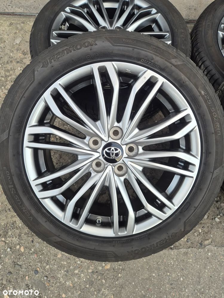Koła Felgi Opony Toyota CHR Yaris Cross 5x114,3 ET30 Michelin 225/50/18 TPMS - 2