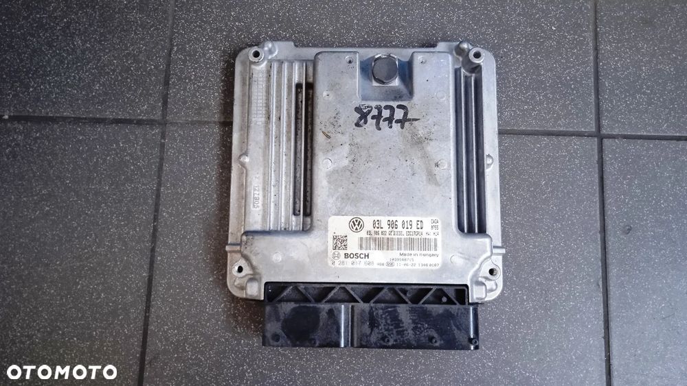 Komputer sterownik silnika Seat Exeo 03l906019ed 0281017608 CAGA - 1
