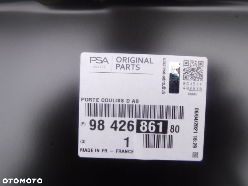 proace zafira expert  16r- drzwi tył nowe oryginał prawe tylne - 2