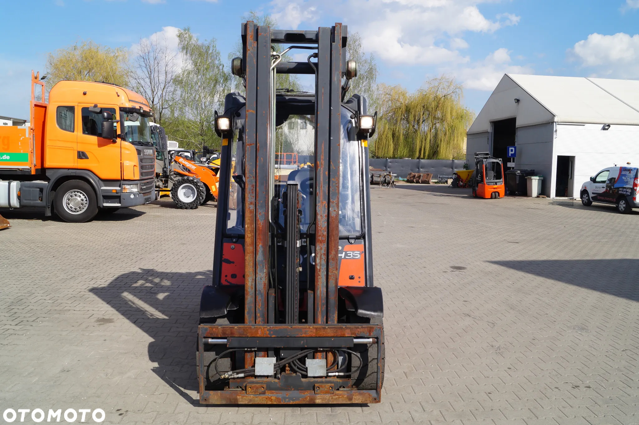 Linde H35D  Wózek  Widłowy Triplex - 2