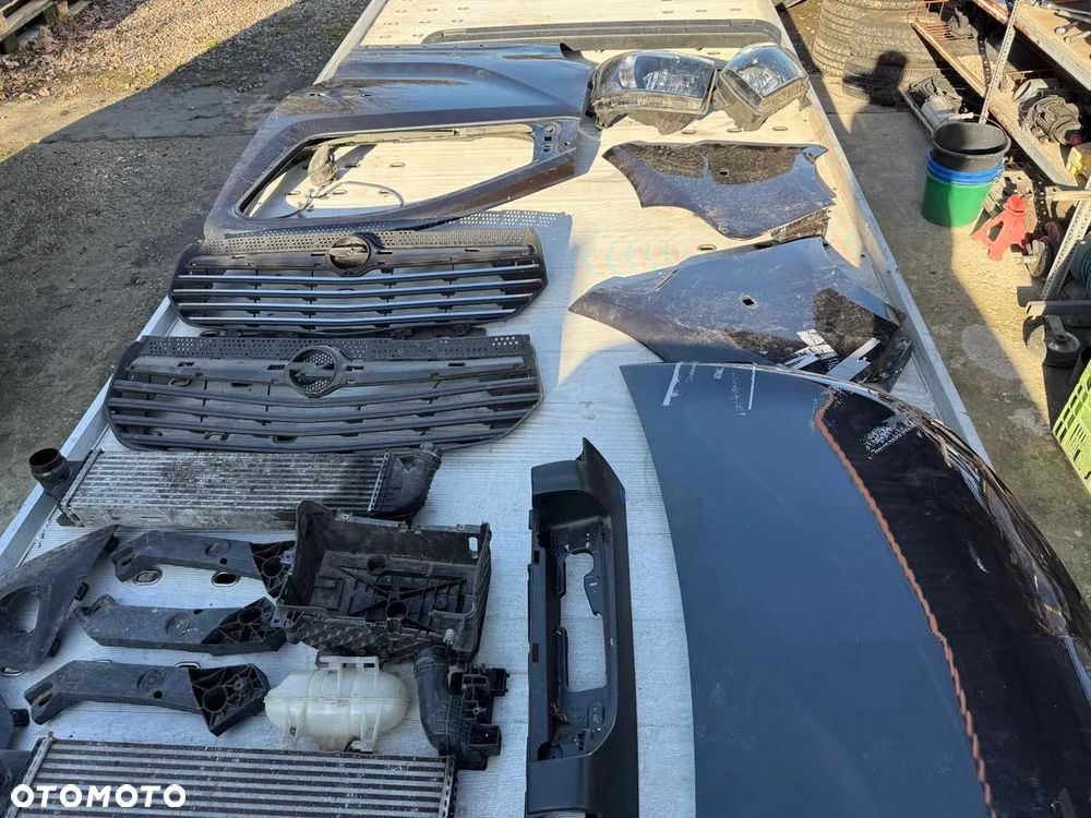 Stelaż Deski Nagrzewnica Alternator Częśći Intercooler Trafic Vivaro Primastar Maska Lampy - 36