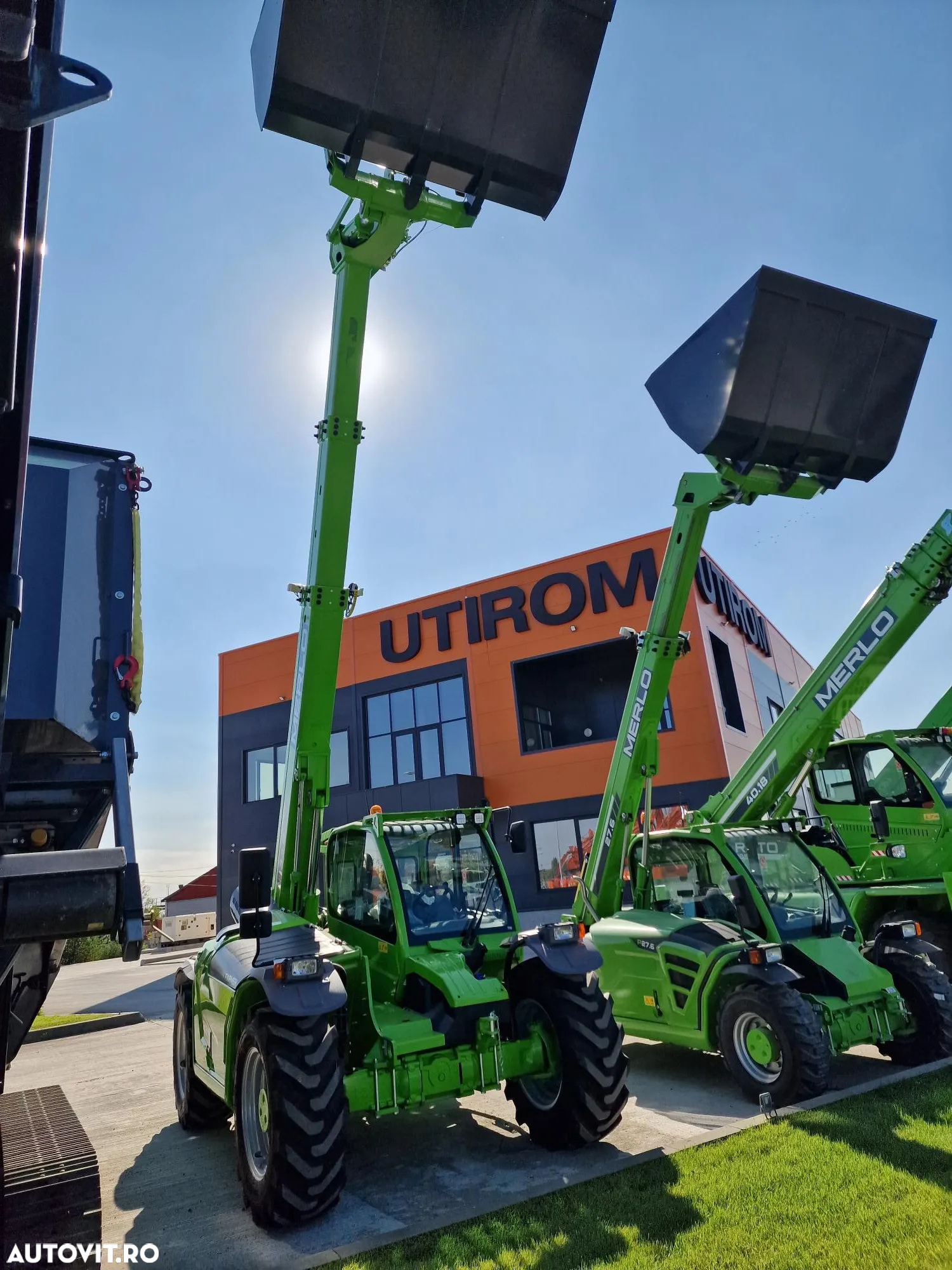 Merlo TF33.9-140CP, ridica 3,3t la 9m, 2024, nefolosit, cupla rapida+furci+cupa 2,5mc, AC, produs in Italia, CE, garantie 1 an, posibilitate leasing-PROMOTIE 83900 EUR+Tva - 6