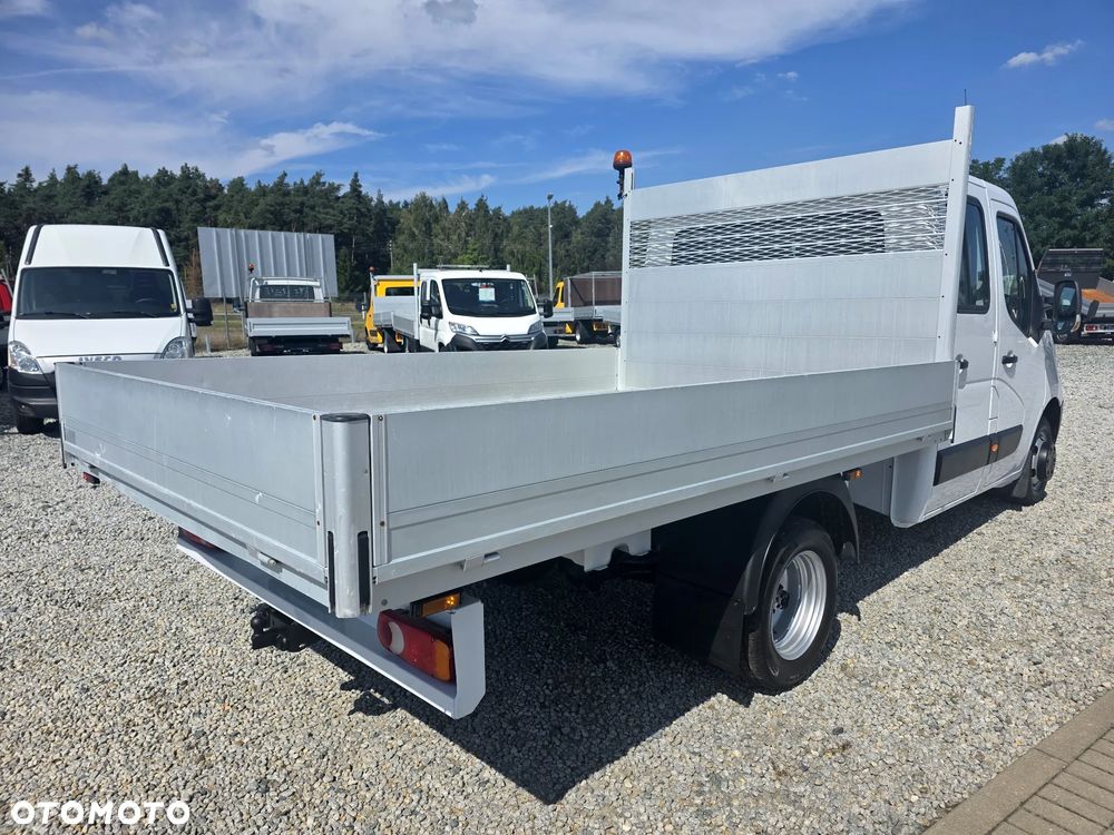Renault MASTER 2,3 DCI 165 KONNA DOKA BRYGADÓWKA 7 OSOBOWA 3,4M SKRZYNIA KLIMA 146T/KM PRZEBIEGU GWARANCJA BLIŻNIAKI DO 3,5T - 5