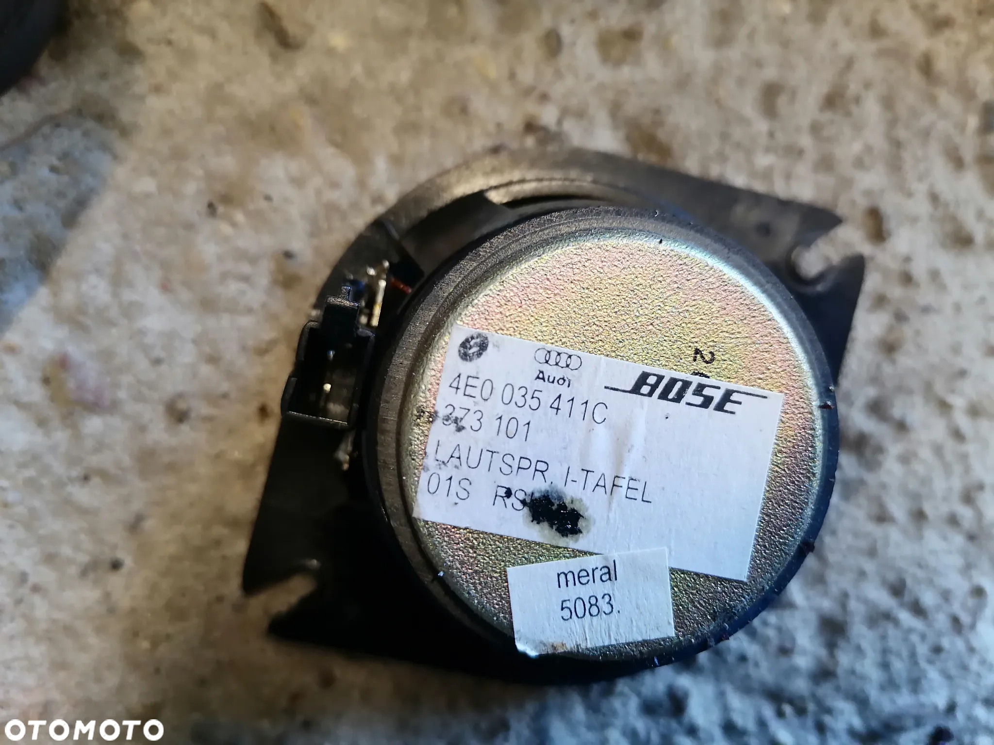 Zestaw BOSE Głośniki Wzmacniacz Subwoofer Komplet Audi A8 D3 - 6