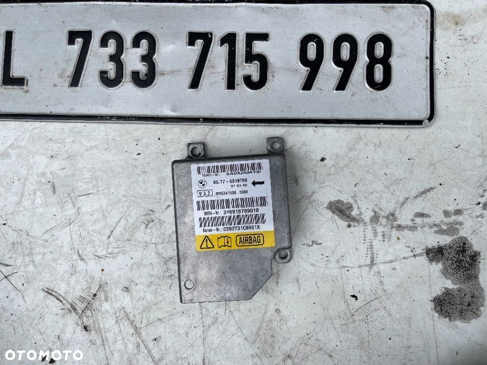 Moduł airbag sterownik Bmw e39 - 1