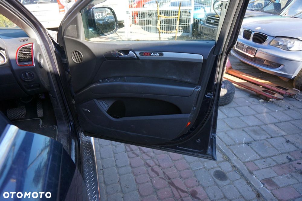 DRZWI PRZEDNIE PRAWE Q7 4L LIFT LZ5Q  CZARNY AUDI 2009-2015 - 9