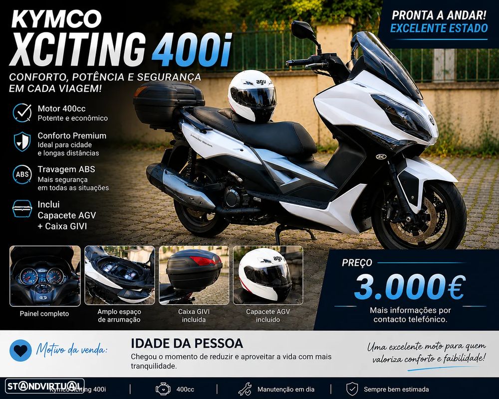 Kymco Xciting 400 I - 1