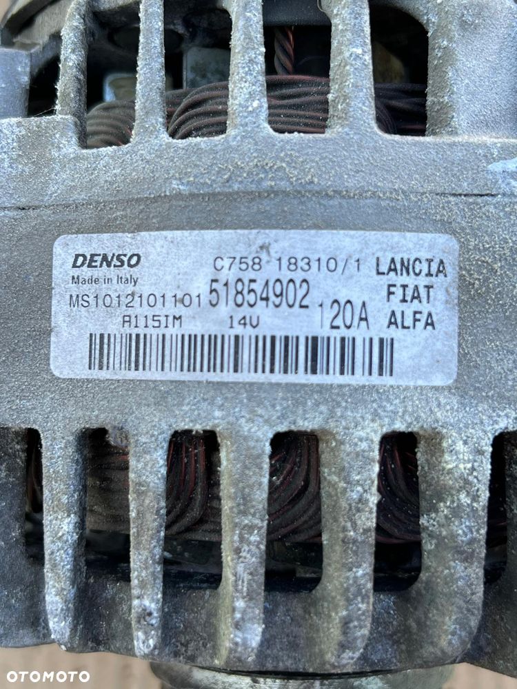 Alternator Fiat Doblo 2.0 120A 51854902 / MS1012101101 - 2