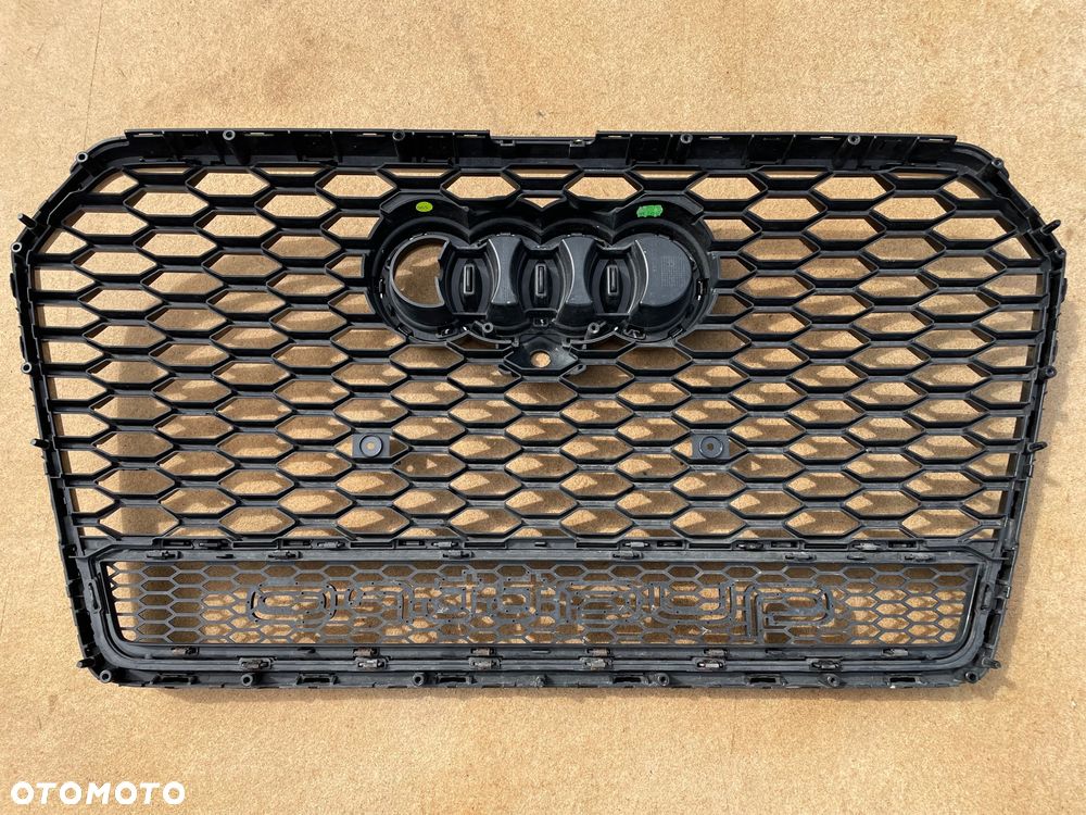 ATRAPA PRZÓD GRILL AUDI RS6 C7 4G0 POD KAMERĘ - 10