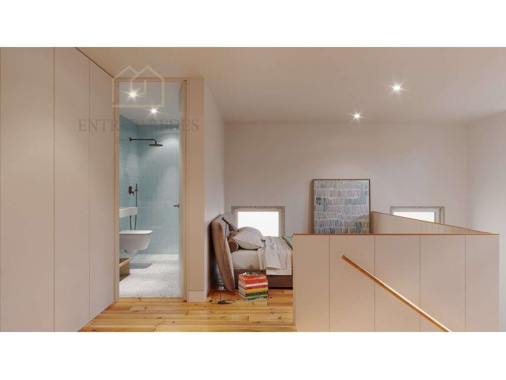 LOFT T1 com mezzanine e jardim para comprar em Cedofeita, Porto - Grande imagem: 2/10