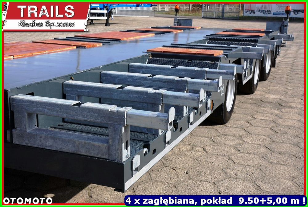 Inny Niskopodwoziowa ład. 43 T, rozciągana do 18,60 m, 4 x załębiana !!! - 19