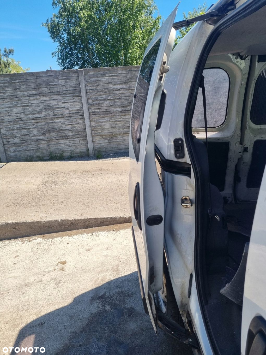 PEUGEOT BIPPER 07-17 2009 r DRZWI PRAWY TYŁ PRAWE TYLNE PRZESUWNE BIAŁE EU * - 10