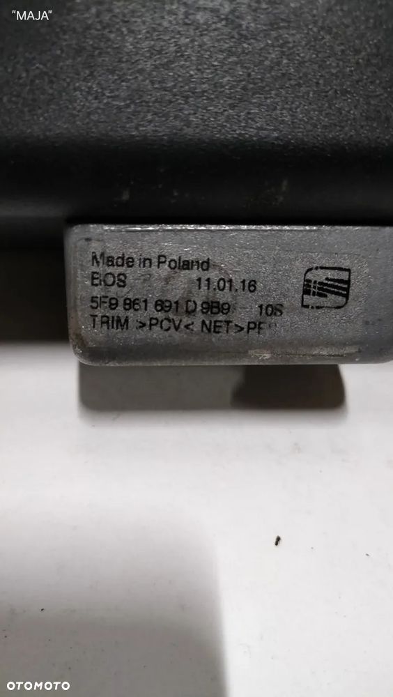 SEAT LEON III KOMBI 5F9861691D SIATKA BAGAŻNIKA - 2