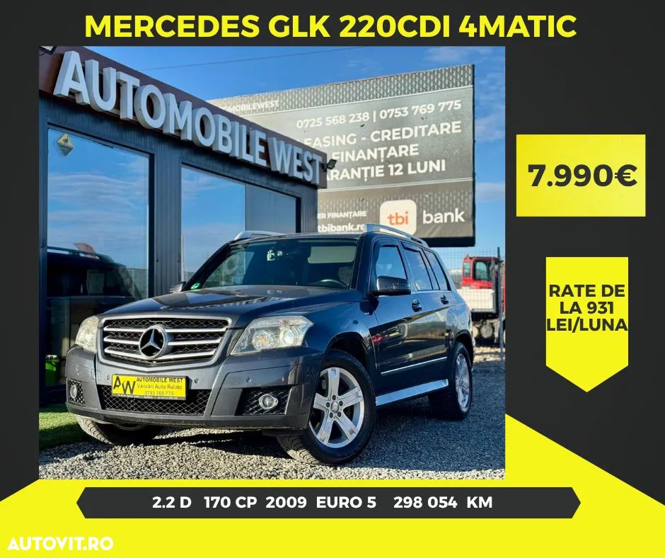 Mercedes-Benz GLK 220 CDI DPF 4Matic BlueEFFICIENCY 7G-TRONIC Edition 1 - 1