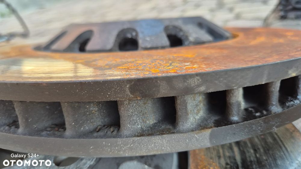AUDI Q5 Q7 Q8 ZACISKI TARCZE KLOCKI PRZÓD 375mm SWAP CZERWONE ZESTAW - 3