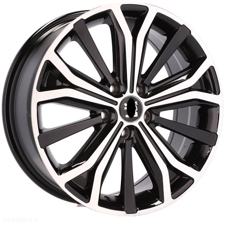 4x Felgi 17 m.in. do CITROEN C5 Aircross PEUGEOT 308 3008 5008 - BK591 - 5