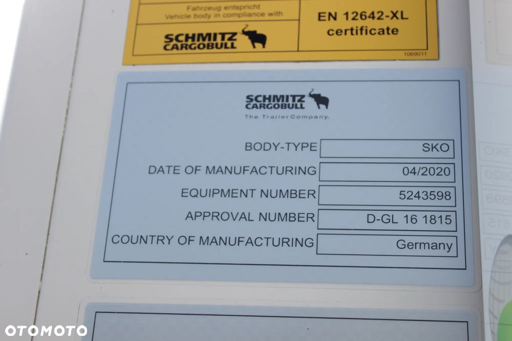 Schmitz Cargobull FP 60 V7 Thermo King SLXi 300 /  3 820  MTG** / JAK NOWA / ŚCIANA 7 CM / - 17