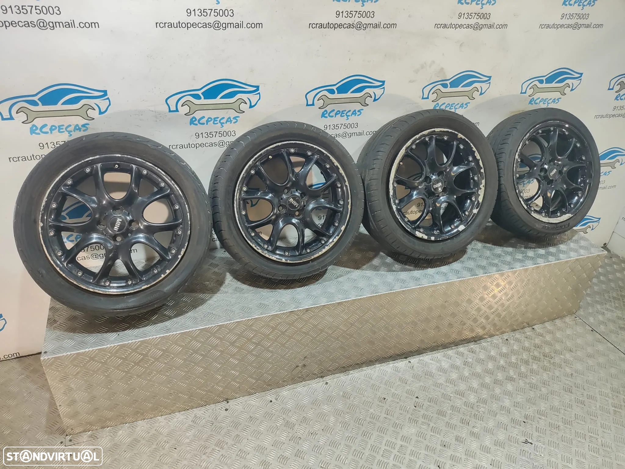Jantes 17 Ronal Originais Mini Cooper S Double Spoke 7J ET48 4x100 Bi partidas - 7