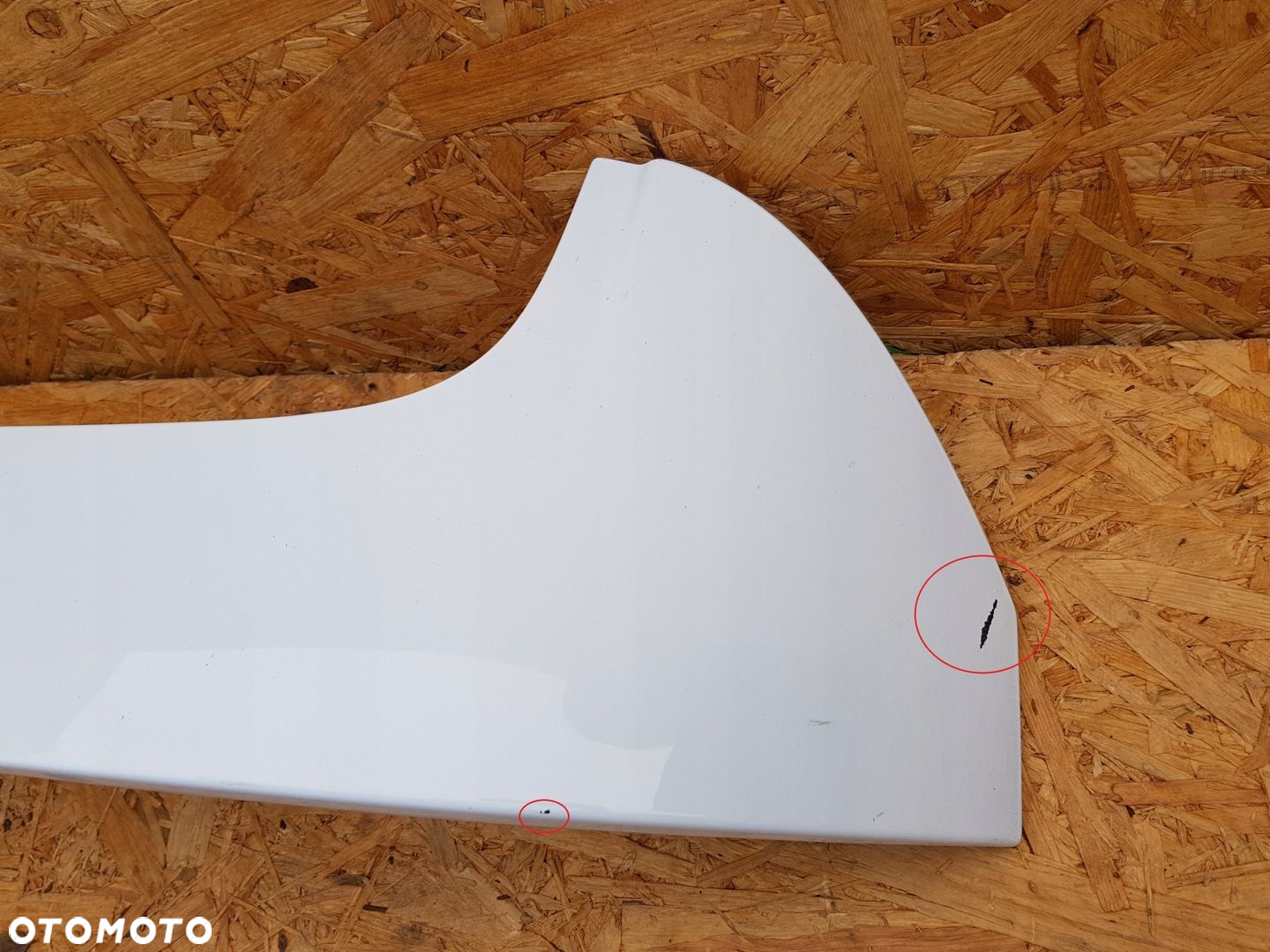 FORD FIESTA MK7 SPOILER LOTKA DASZEK KLAPY BAGAŻNIKA TYŁ 8A61-A44210-B - 3