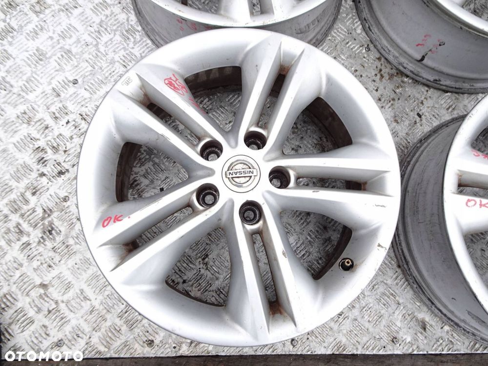 alufelgi kpl. nissan qashqai j10 17" 5x114.3 et 40 - 13