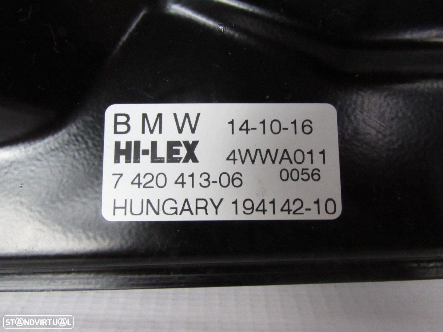 Elevador da Porta Sem Motor Esquerdo/Trás Seminovo/ Original BMW X2 (F39) 513574... - 3