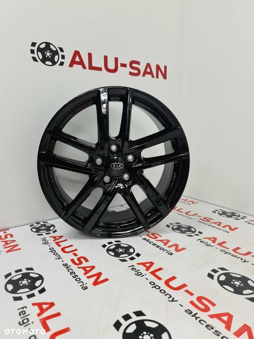 NOWE alufelgi KIA 18" 5x114,3:Carnival Cee'd Sportage...Czarny Połysk