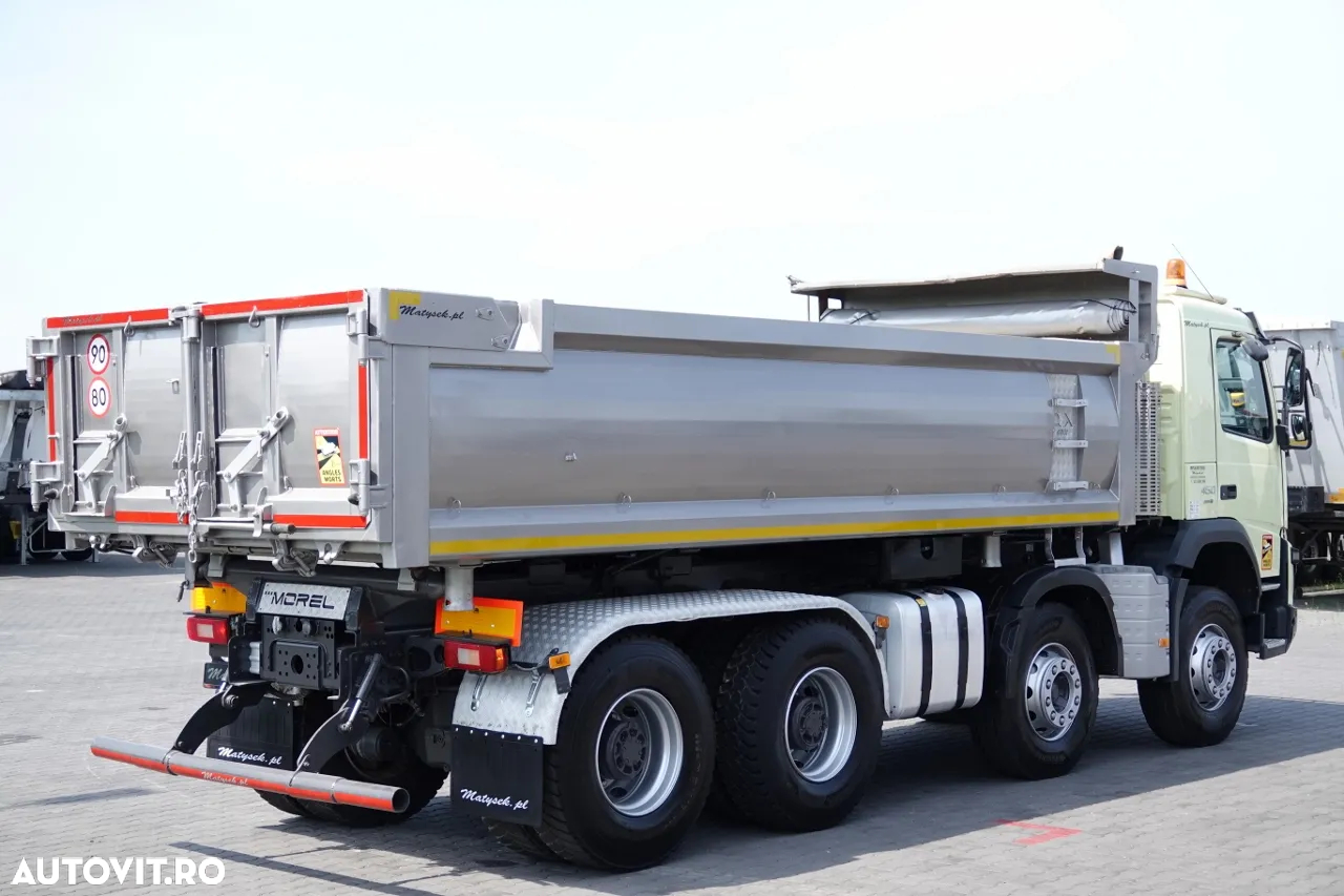 Volvo FMX 450 / 8X4 / 2-SIDE TIPPER / HYDROBRATA / HYDROKLAPA / BODRMATIC / I-SHIFT/ EURO 6 - 11
