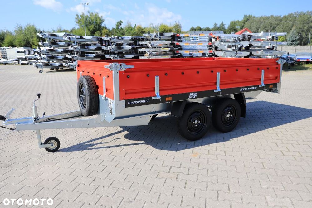TEMARED TRANSPORTER LIMITOWANA EDYCJA  3015/2 0,75T 304x153x40 cm, dmc 750 kg, Full LED - 23