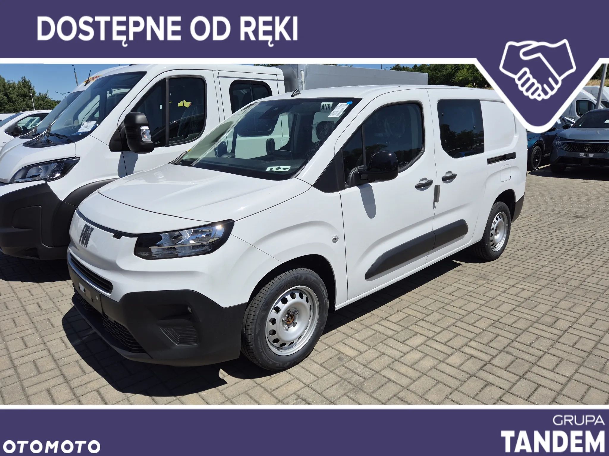 Fiat Doblo CrewCab Brygadowy 5miejsc L2 BHDi 1.5 130KM AUTOMAT2025 !! OD RĘKI !! - 1