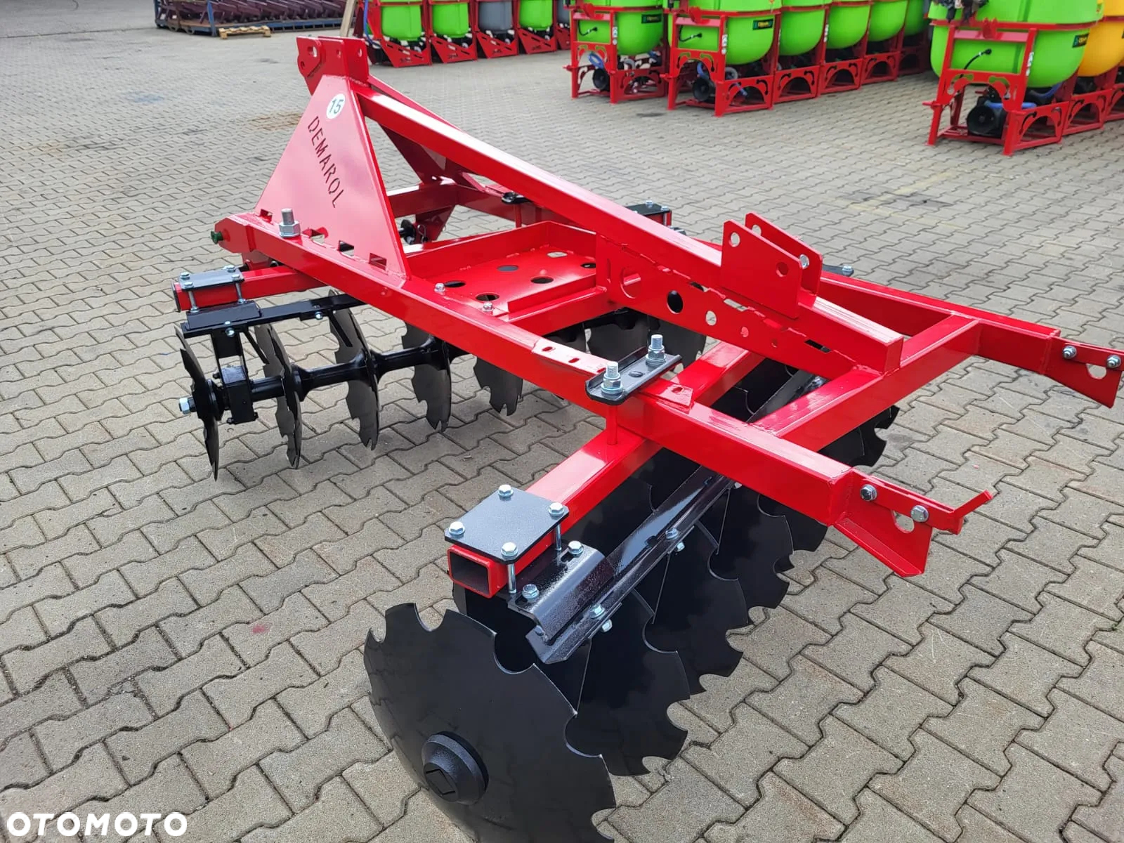 Wzmocniona rama Brona talerzowa firmy DEMAROL Transport - 3