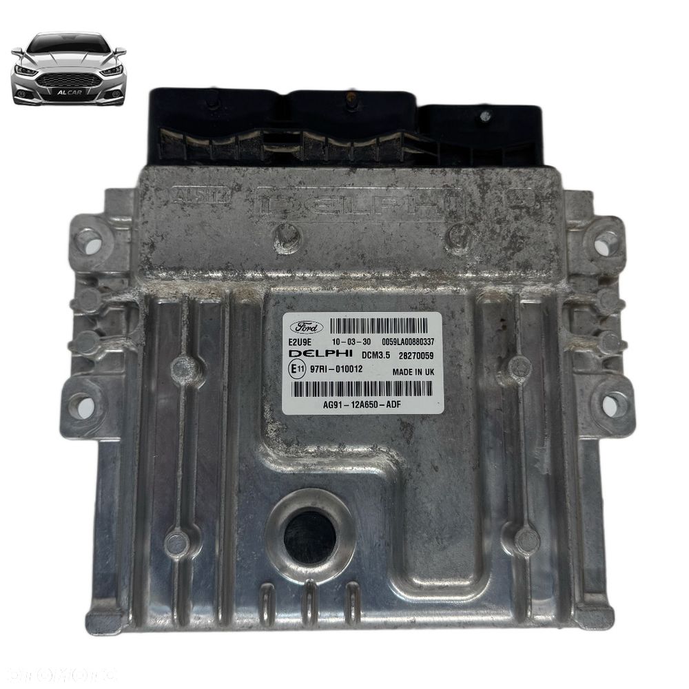STEROWNIK SILNIKA 2.0 TDCI EURO 5 FORD MONDEO MK4 AG91-12A650-ADF - 1