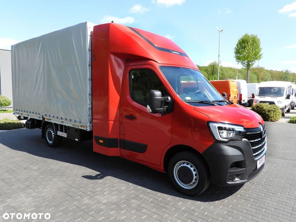 Renault MASTER PLANDEKA WINDA 8 PALET WEBASTO TEMPOMAT LEDY PNEUMATYKA KLIMATYZACJA  165KM - 5