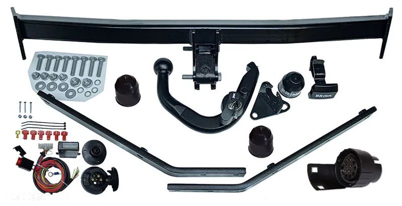 BRINK WERTYKALNY AUTOMATYCZNY HAK HOLOWNICZY do VOLKSWAGEN VW GOLF 5 V 6 VI KOMBI VARIANT - 1