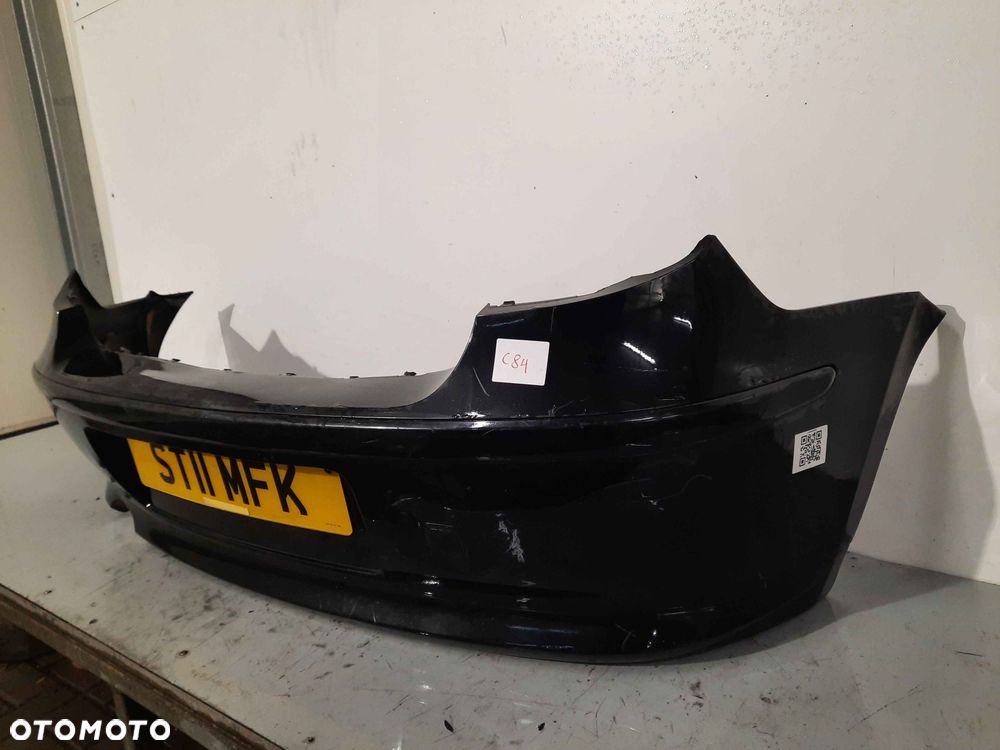 ^ ZDERZAK TYŁ TYLNY DO BMW 1 I E87 SCHWARZ II 2 CZARNY - 3