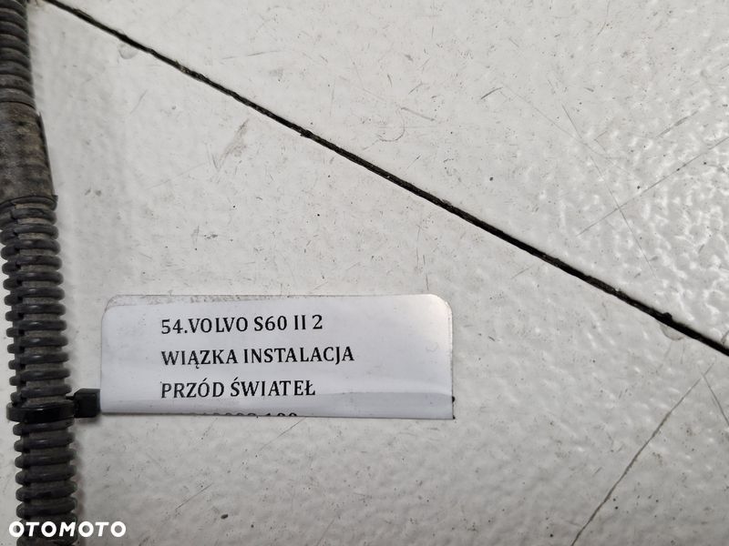 VOLVO S60 II 2 WIĄZKA INSTALACJA PRZÓD ŚWIATEŁ 31210009 - 7