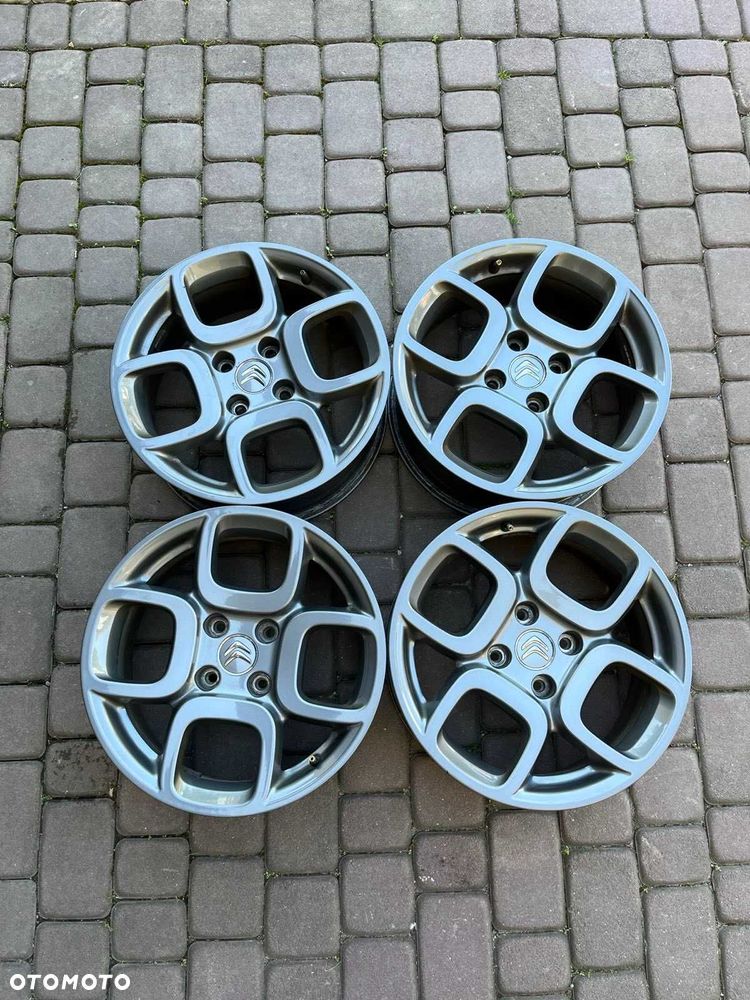 Oryginalne alufelgi Citroen 4x108 16 cali C4 CACTUS - 4