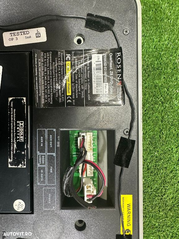 Display interactiv suspendat tavan vst mitsubishi outlander 2 2009 - 7