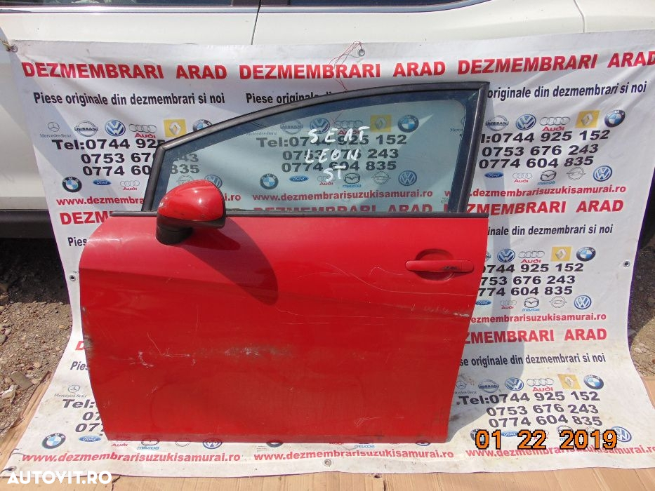 Usa Seat Leon 2005-2012 usi fata spate stanga dreapta dezmembrez Leon - 2