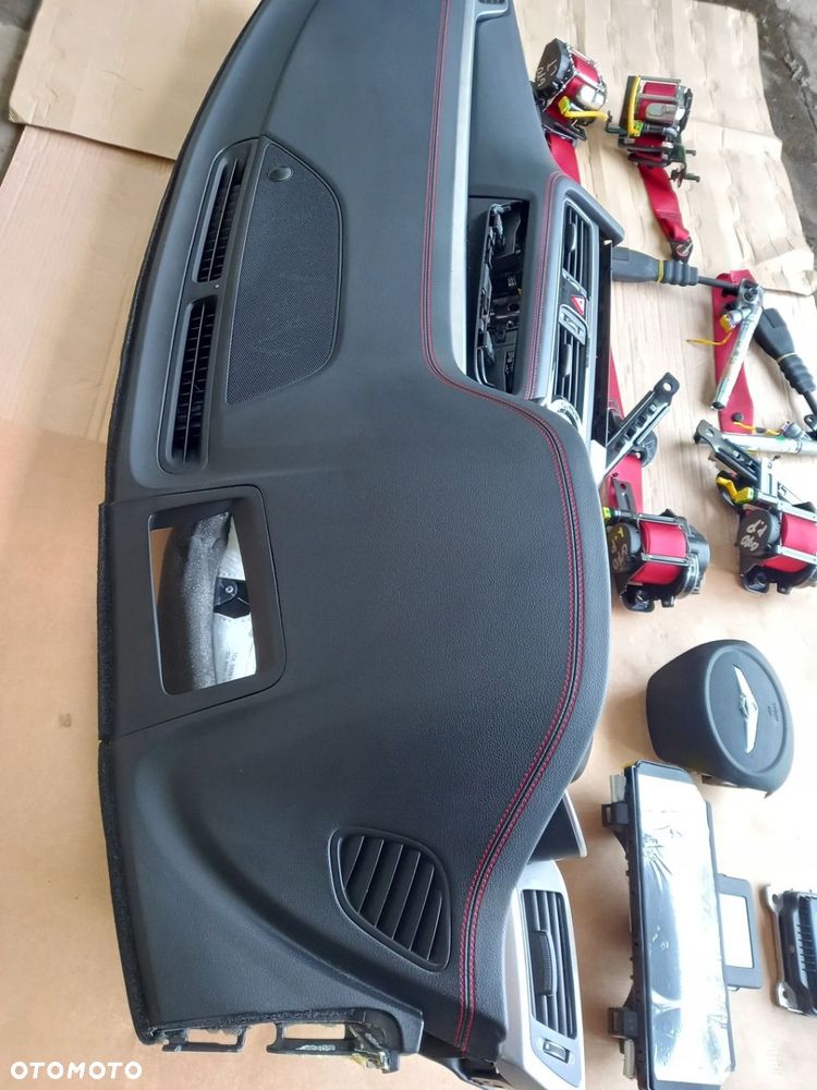 KONSOLA DESKA 3x airbag 4 PASY GENESIS G70 lift - 3