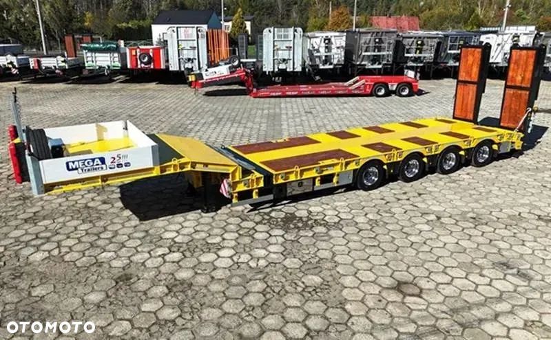 Inny Niska podłoga 4-osie, rozciągana dł. 18,60 m, własne PTO, NAJAZDY HYDRAULICZNE, - 2