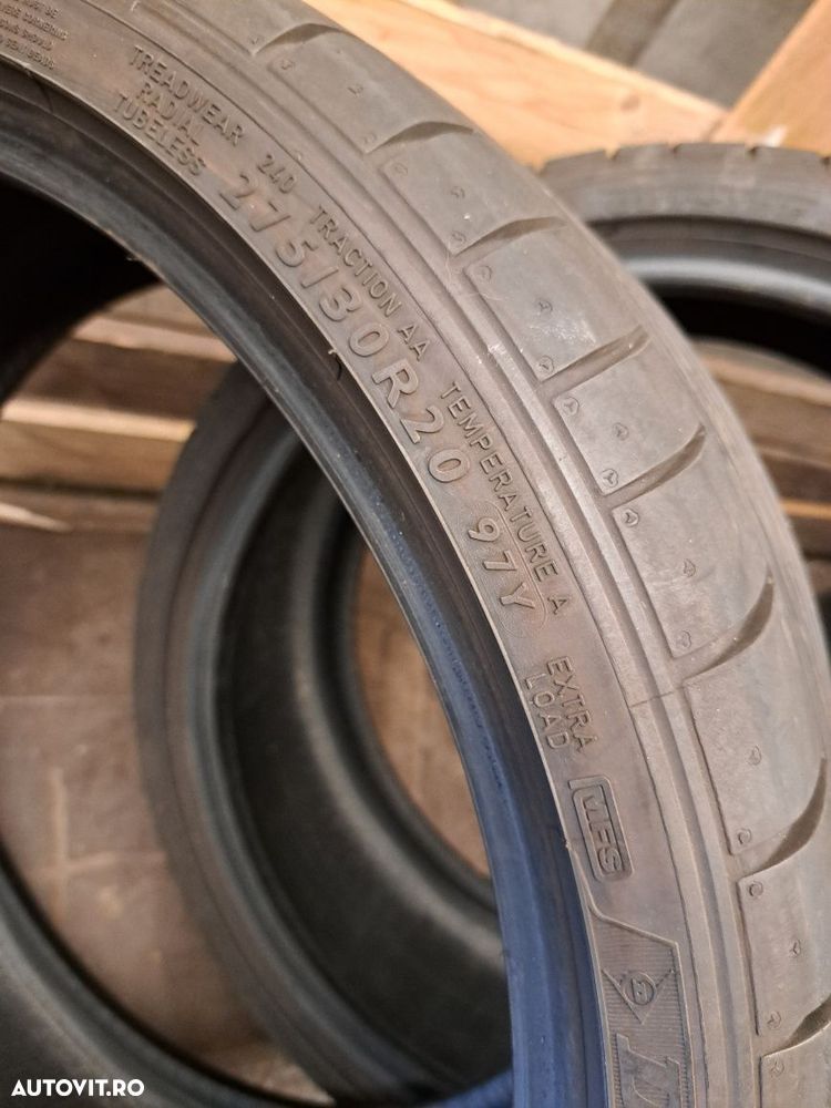 2 anvelope 275/30 R20 Dunlop runflat , 2023 - 7