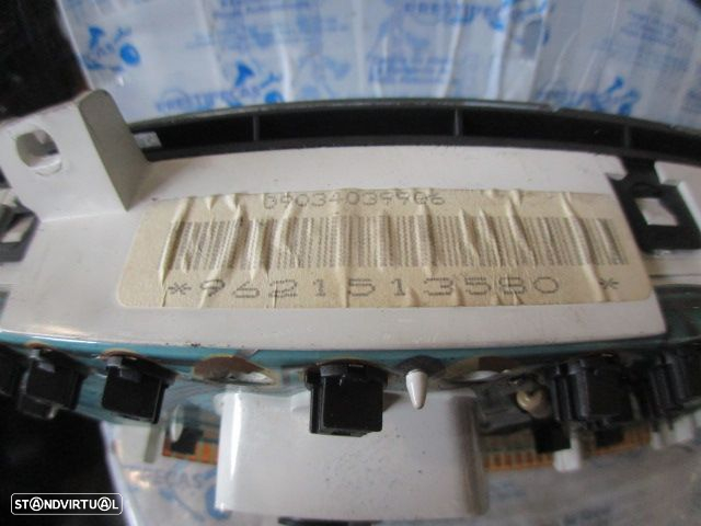 Quadrante 9621513580 PEUGEOT 106 1995 1.0I 50CV 5P BRANCO KM/H 167019 Apoio Partido - 4
