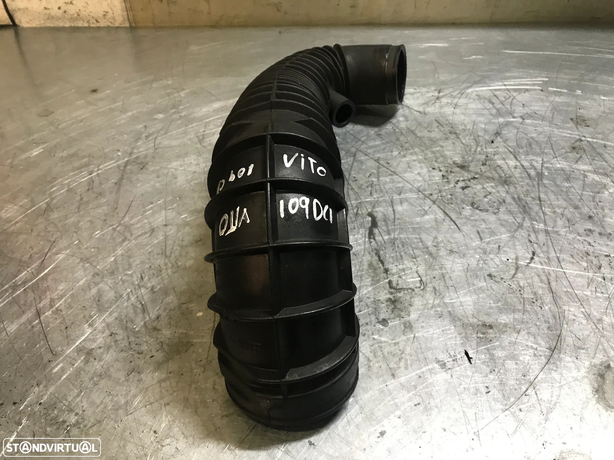 TUBO ADMISSÃO TURBO MERCEDES VITO W639 109CDI A6395281182 44619225119 - 1
