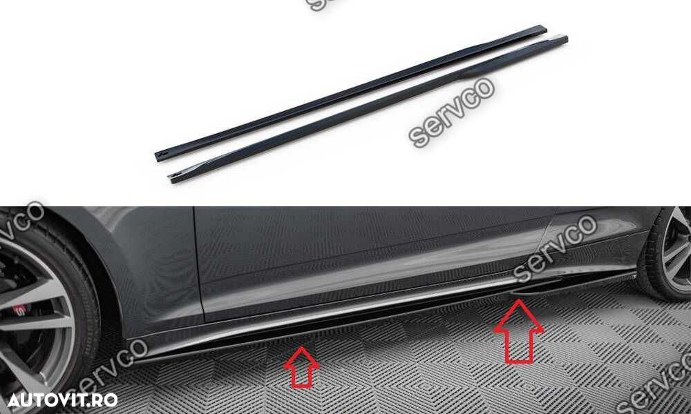 Pachet Body kit tuning Audi A5 F5 Sline Coupe 2019-2024 v6 - Maxton - 4